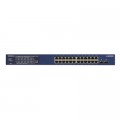 Коммутатор сетевой Netgear GS724TPP 24x1GE PoE+(380W), 2xSFP, керований (GS724TPP-100EUS)