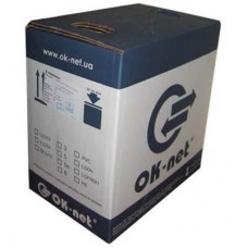 Кабель мережевий OK-Net U/UTP 305м cat.5E-SL patch AWG26 (КГПВ-ВП (100) 4*2*0,48)