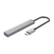 Концентратор Orico Type-C to USB3.0, 3xUSB2.0 (AH-13-GY-BP) (CA913534)