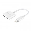 Перехідник Lightning to 3.5mm/Lightning 2LT-WH-BP Orico (CA912797)