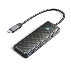 Концентратор Orico USB-C to 2xUSB-C + 2xUSB3.0 (CA914210)