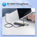 Концентратор Orico USB-C to 2xUSB-C + 2xUSB3.0 (CA914210)