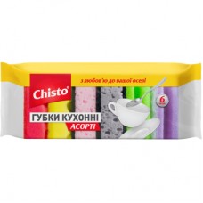 Губки кухонні Chisto Асорті 6 шт. (4823098407454)