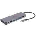 Концентратор Choetech USB-C 5-in-1 (A-CM-COMBO5-05)