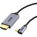 Кабель мультимедийный USB-C to HDMI 1.8m USB 3.1 L-type 4K60Hz Choetech (XCH-1803)