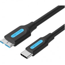 Дата кабель USB-C to Micro BM 0.5m 2A Vention (CQABD)