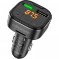 Зарядний пристрій BOROFONE BC43 Flash 2 x USB Black (BC43B)