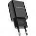 Зарядное устройство BOROFONE BA20A Sharp single port charger set (Micro) Black (BA20AMB)