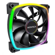 Кулер до корпусу MONTECH AX140 PWM BLACK
