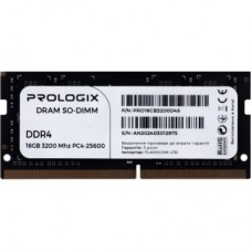 Модуль памяти для ноутбука SoDIMM DDR4 16GB 3200 MHz Prologix (PRO16GB3200D4S)