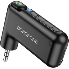 FM модулятор BOROFONE BC35 Wideway car AUX BT receiver Black (BC35B)