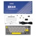 Клавіатура Epomaker EK68 65 Budgerigar V2 Switch Hot-Swap RGB Wireless/Bluetooth/USB UA Black (EK68-B-BV2)