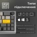 Клавіатура Epomaker EK68 65 Budgerigar V2 Switch Hot-Swap RGB Wireless/Bluetooth/USB UA Black (EK68-B-BV2)