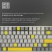 Клавіатура Epomaker EP84 Plus 75 Wisteria Linear Switch Hot-Swap RGB Wireless/Bluetooth/USB UA White (EP84-W-WL)