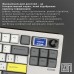 Клавіатура Epomaker Shadow-S TKL Mulan Switch Hot-Swap LCD Screen RGB Wireless/Bluetooth/USB UA White (SHS-W-M)