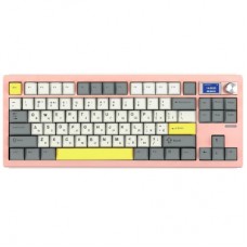 Клавіатура Epomaker Shadow-S TKL Mulan Switch Hot-Swap LCD Screen RGB Wireless/Bluetooth/USB UA Pink (SHS-P-WL)