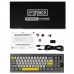Клавіатура Epomaker Shadow-X 70 Flamingo Switch Hot-Swap LCD Screen RGB Wireless/Bluetooth/USB UA Black (SHX-B-F)