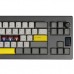 Клавіатура Epomaker Shadow-X 70 Flamingo Switch Hot-Swap LCD Screen RGB Wireless/Bluetooth/USB UA Black (SHX-B-F)