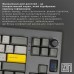 Клавіатура Epomaker Shadow-X 70 Flamingo Switch Hot-Swap LCD Screen RGB Wireless/Bluetooth/USB UA Black (SHX-B-F)