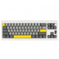 Клавіатура Epomaker Shadow-X 70 Wisteria Linear Switch Hot-Swap LCD Screen RGB Wireless/Bluetooth/USB UA White (SHX-W-WL)