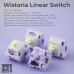 Клавіатура Epomaker Shadow-X 70 Wisteria Linear Switch Hot-Swap LCD Screen RGB Wireless/Bluetooth/USB UA White (SHX-W-WL)