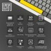 Клавіатура Epomaker Shadow-X 70 Wisteria Linear Switch Hot-Swap LCD Screen RGB Wireless/Bluetooth/USB UA White (SHX-W-WL)