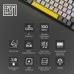 Клавіатура Epomaker TH80 SE 75 Budgerigar V2 Switch Hot-Swap RGB Wireless/Bluetooth/USB UA Black (TH80-SE-B-BV2)