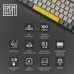 Клавіатура Epomaker TH80 SE 75 Flamingo Switch Hot-Swap RGB Wireless/Bluetooth/USB UA Black (TH80-SE-B-F)