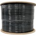 Кабель мережевий GEAR FTP 305м, cat.5e, CCA, 4*2*0,51, PVC+PE, outdoor, steel wire (GEC-FTPCCAOUTSC051305)