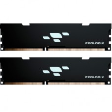 Модуль пам'яті для комп'ютера DDR5 32GB (2x16GB) 6000 MHz Black Prologix (PRO32GB6000B5K)