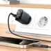 Зарядное устройство Acefast 2xUSB 30W (USB-C+USB-A) Gan A98 Black (6974316283263)
