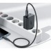 Зарядний пристрій Acefast 2xUSB 50W (USB-C+USB-C) Gan A29 Fast Charger Black (6974316281443)