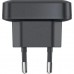 Зарядное устройство Acefast 3xUSB 65W (2xUSB-C+USB-A) Gan A100 Fast Charger Ultra thin black (6974316283492)