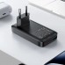 Зарядное устройство Acefast 3xUSB 65W (2xUSB-C+USB-A) Gan A100 Fast Charger Ultra thin black (6974316283492)