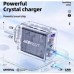 Зарядний пристрій Acefast 3xUSB 65W (2xUSB-C+USB-A) Gan A45 Fast Charger Mica gray (6974316282105)