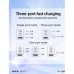 Зарядний пристрій Acefast 3xUSB 65W (2xUSB-C+USB-A) Gan A45 Fast Charger Mica gray (6974316282105)