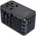 Зарядний пристрій Choetech 4xUSB 100W PD (2хUSB-C+2хUSB-A) сharger diamond model black (PD6028-BK)