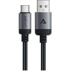 Дата кабель USB 2.0 AM to Type-C 1.2m 3.0A (18W) C20-04 aluminum alloy Black Acefast (6974316283782)