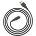 Дата кабель USB 2.0 AM to Lightning 1.2m 2.4A TPE C3-02 Black Acefast (6974316280828)
