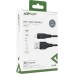 Дата кабель USB 2.0 AM to Lightning 1.2m 2.4A TPE C3-02 Black Acefast (6974316280828)