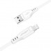 Дата кабель USB 2.0 AM to Lightning 1.2m 2.4A TPE C3-02 White Acefast (6974316280835)