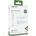 Дата кабель USB 2.0 AM to Lightning 1.2m 2.4A TPE C3-02 White Acefast (6974316280835)