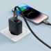 Дата кабель USB-C to USB-C/A 1.2m 3.0A zink alloy C13-04 Black Acefast (6974316282334)