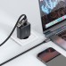 Дата кабель USB-C to USB-C/A 1.2m 3.0A zink alloy C13-04 Black Acefast (6974316282334)