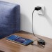 Дата кабель USB-C to USB-C 0.8m 60W dual retraction C13-03 Black Acefast (6974316280132)