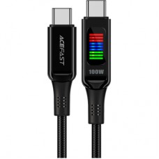 Дата кабель USB-C to USB-C 1.2m 100W with display C7-03 Acefast (6974316282778)