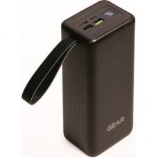 Батарея универсальная GEAR 40000mAh, PD/22.5W, black (SPO4)