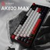 Клавіатура Ajazz AK820 MAX Avocado Switch Black RGB USB/Wireless/Bluetooth UA Black (AK820MAX-AS-BG)