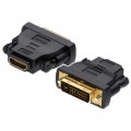 Переходник DVI(24+1) Male to HDMI Female black Vention (ECDB0)