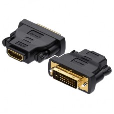 Переходник DVI(24+1) Male to HDMI Female black Vention (ECDB0)